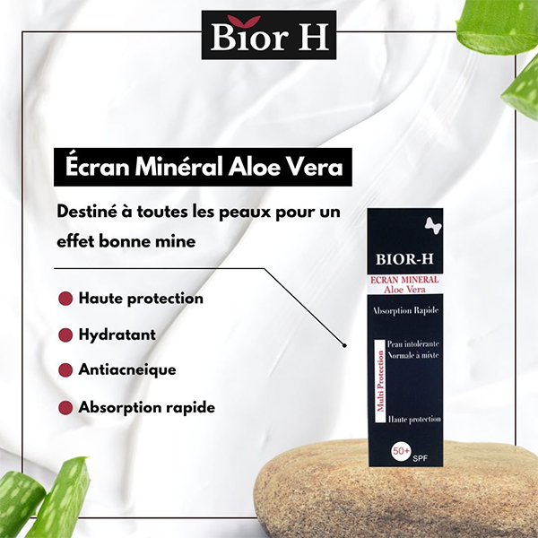 Écran minéral Aloe Vera